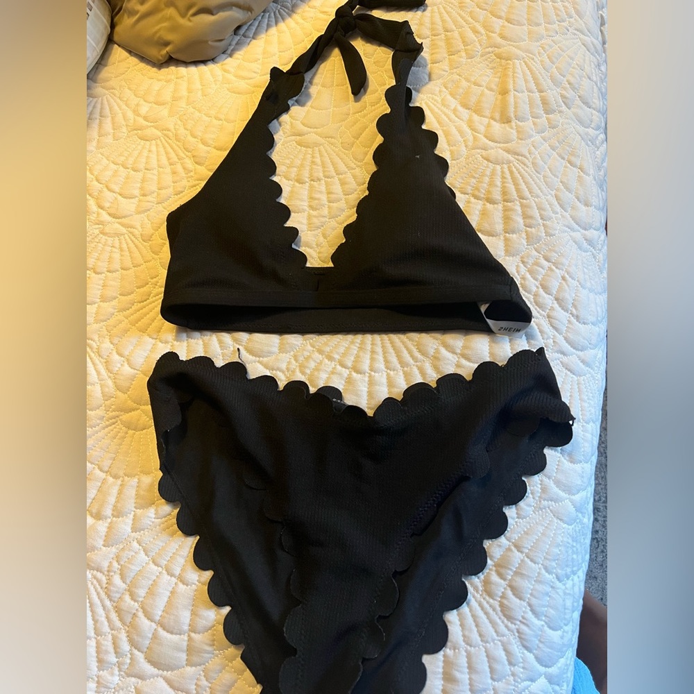 SHEIN Black bathing suit size small